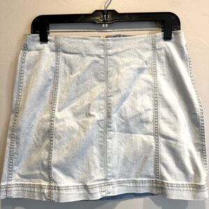 Wild Fable Stretchy Light Blue Denim Skirt